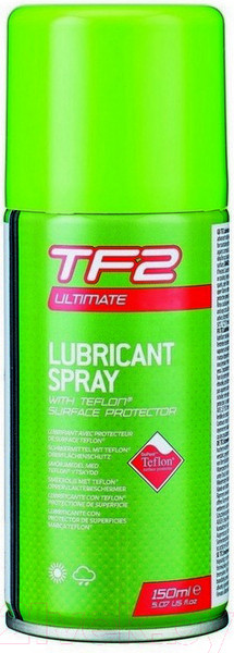Изображение товара Смазка для велосипедной цепи Weldtite TF2 Ultimate Aerosol Spray With Teflon / 7-03021-MXM (150мл)