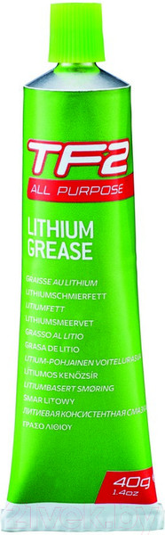 Изображение товара Средство по уходу за велосипедом Weldtite TF2 Lithium Grease Tube / 7-02005-MXM (40мл)