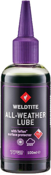 Изображение товара Смазка для велосипедной цепи Weldtite TF2 Performance All-Weather Lubricant With Teflon / 7-03047-MXM (100мл)