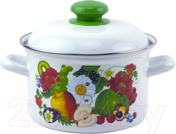 Изображение товара Кастрюля Лысьвенские эмали Фруктовый микс С-1612 АП2/4