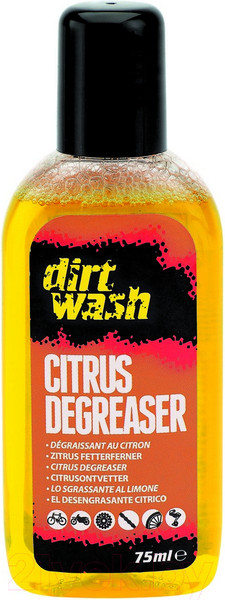 Изображение товара Средство по уходу за велосипедом Weldtite Dirtwash Citrus Degreaser / 7-03017-MXM (75мл)