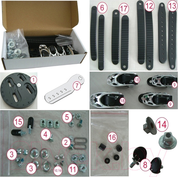 Изображение товара Набор запчастей для сноуборда Elan Spare Part Kit 1 Cbs / CA996609