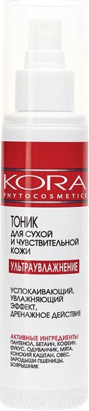 Изображение товара Тоник для лица Kora Для сухой и чувствительной кожи (150мл)