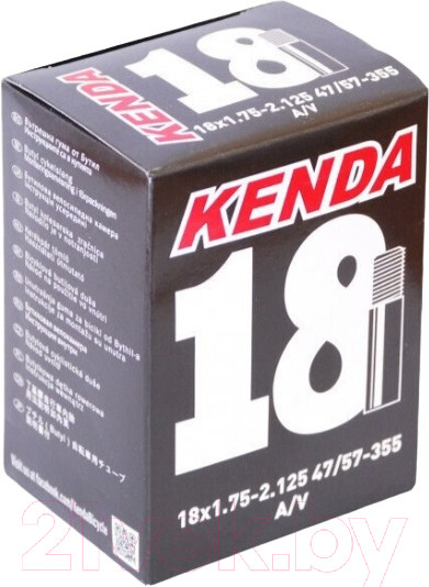Изображение товара Камера для велосипеда Kenda 18x1.75/2.125 / 511334