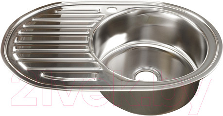 Изображение товара Мойка кухонная Mixline Овал 533708