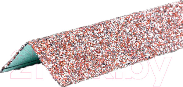 Изображение товара Угол для фасадной панели Технониколь Hauberk Внешний 559173 (мраморный)