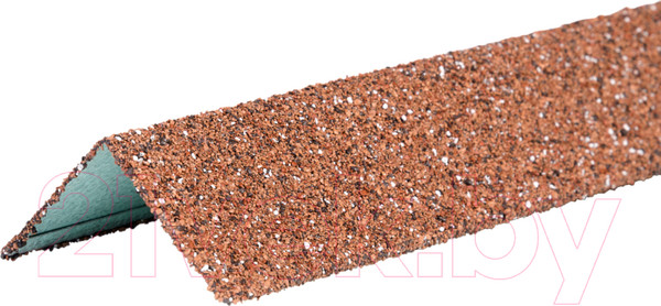 Изображение товара Угол для фасадной панели Технониколь Hauberk Внешний 599697 (красный)