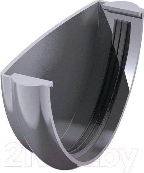 Изображение товара Заглушка желоба Технониколь ПВХ 425644 (серый)