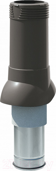 Изображение товара Выход вентиляционный на крышу Технониколь D125/160 изолированный (серый)