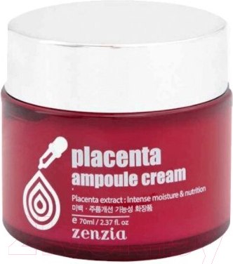 Изображение товара Крем для лица Zenzia Placenta Ampoule Cream (70мл)