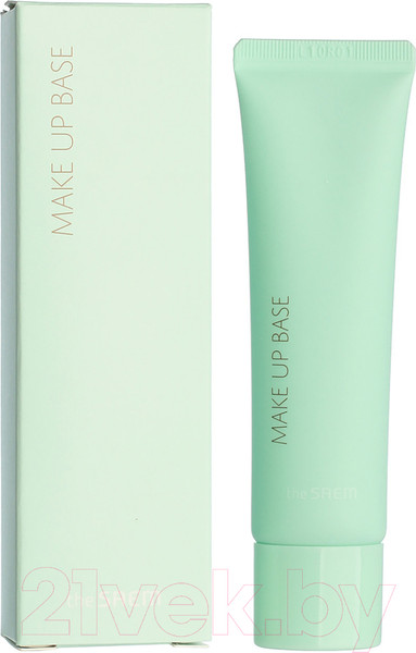Изображение товара Основа под макияж The Saem Saemmul Saemmul Airy Cotton Make Up Base тон 01 Green (30мл)