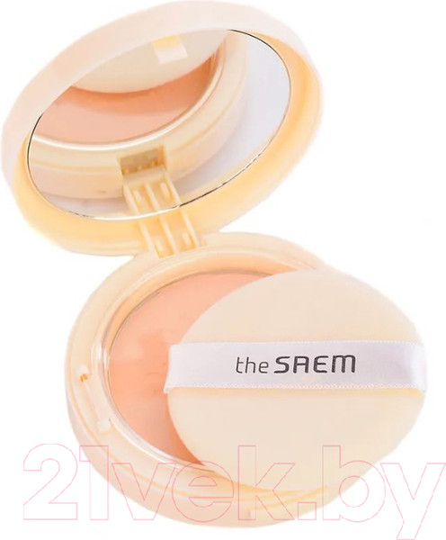 Изображение товара Пудра компактная The Saem Sammul Perfume BB Pact SPF25 PA++ 21 Pink Beige (20г)