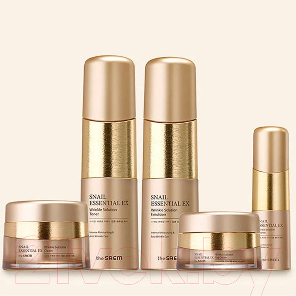 Изображение товара Крем для лица The Saem Snail Essential EX Wrinkle Solution Cream (60мл)