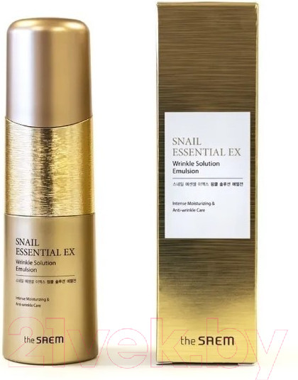 Изображение товара Эмульсия для лица The Saem Snail Essential EX Wrinkle Solution Emulsion (150мл)