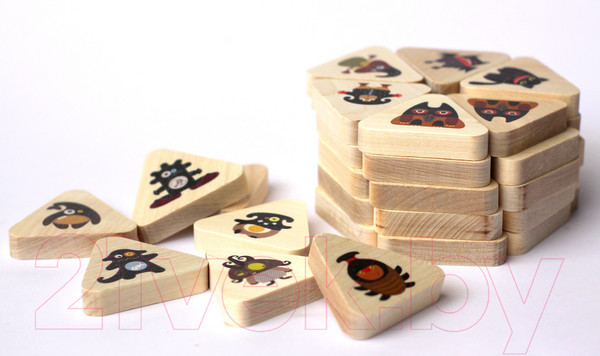 Изображение товара Настольная игра Десятое королевство 3D Мемори. Монстрики / 02903