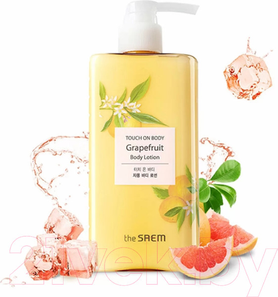 Изображение товара Лосьон для тела The Saem Touch On Body Grapefruit Body Lotion (300мл)