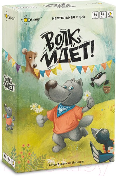 Изображение товара Настольная игра Эврикус Волк идет! / BG-12044