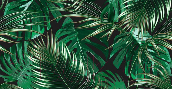 Изображение товара Фотообои листовые Citydecor Тропики (500x260)
