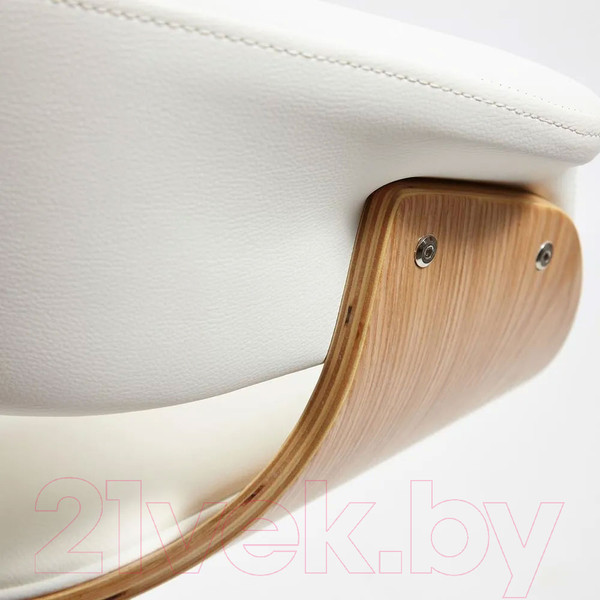 Изображение товара Стул барный Tetchair Vimta (белый/натуральный/хром)