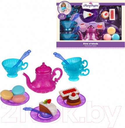 Изображение товара Набор игрушечной посуды Mary Poppins Кафе / 453205