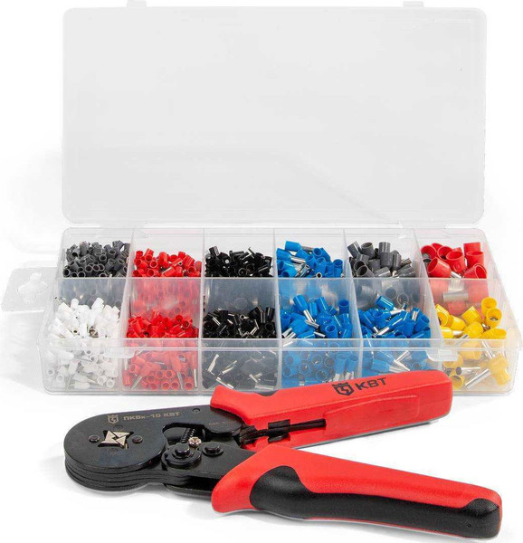 Изображение товара Набор обжимного инструмента КВТ НШВИ К-1200-1 / 83365