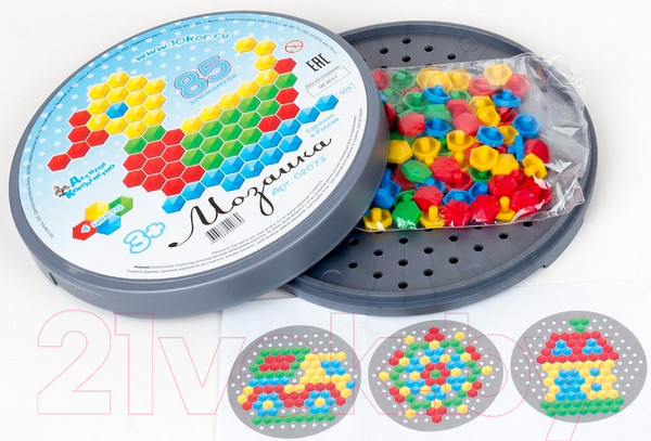 Изображение товара Развивающая игрушка Десятое королевство Мозаика шестигранная / 02073