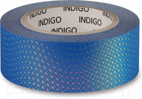 Изображение товара Обмотка для гимнастического снаряда Indigo Sport Snake IN303 (синий/золото)