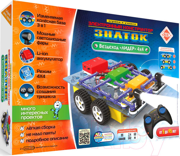 Изображение товара Научная игра Знаток Вездеход Лидер / 70834