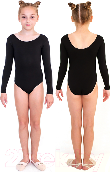 Изображение товара Купальник для художественной гимнастики Indigo Sport SM-094 (р-р 44, черный)