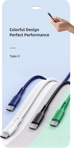 Изображение товара Кабель Usams U68 Type-C / US-SJ501 (1м, черный)