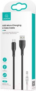 Изображение товара Кабель Usams U68 Micro / US-SJ502 (1м, черный)