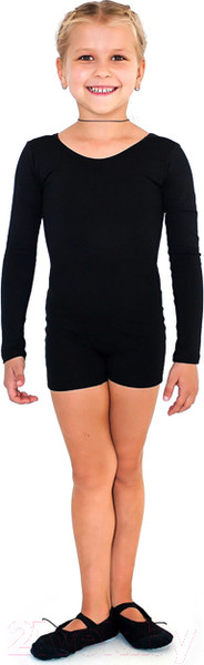 Изображение товара Комбинезон гимнастический Indigo Sport SM-193 (р.38, черный)