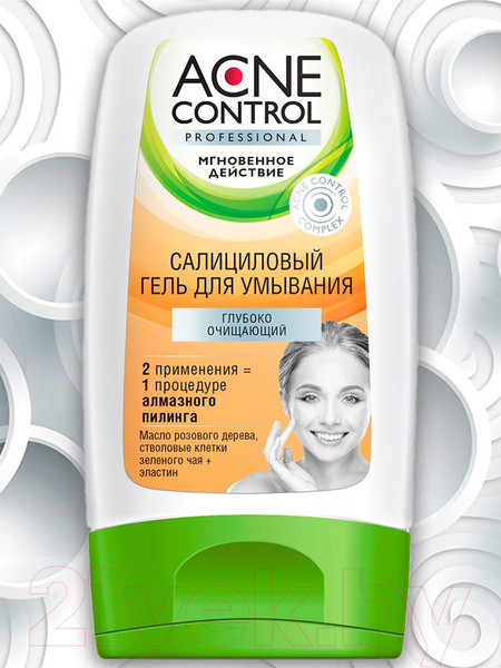 Изображение товара Гель для умывания Acne Control Professional Салициловый глубокоочищающий (150мл)