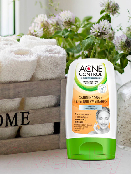 Изображение товара Гель для умывания Acne Control Professional Салициловый глубокоочищающий (150мл)