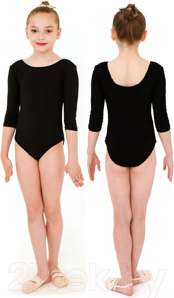 Изображение товара Купальник для художественной гимнастики Indigo Sport SM-137 (р.30, черный)