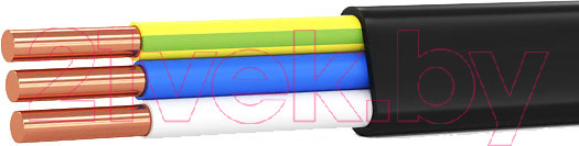 Изображение товара Кабель силовой Поиск-1 ВВГ-П 3x1.5 / 1200253161360 (бухта 100м)