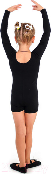 Изображение товара Комбинезон гимнастический Indigo Sport SM-193 (р.32, черный)