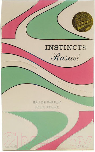 Изображение товара Парфюмерная вода Rasasi Instincts Pour Femme (50мл)