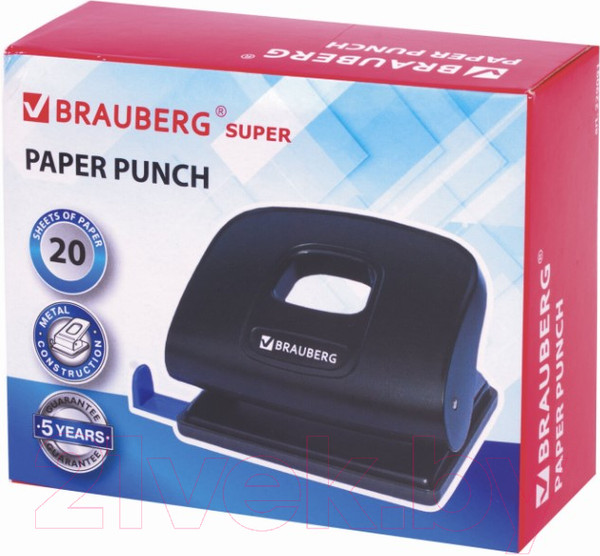 Изображение товара Дырокол Brauberg Extra / 229091 (черный)
