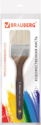 Изображение товара Кисть для рисования Brauberg Art Classic Щетина 50 / 200746 (флейц)