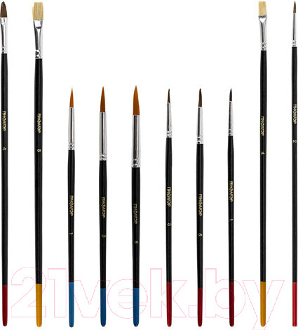 Изображение товара Набор кистей Пифагор 200505 (10шт)