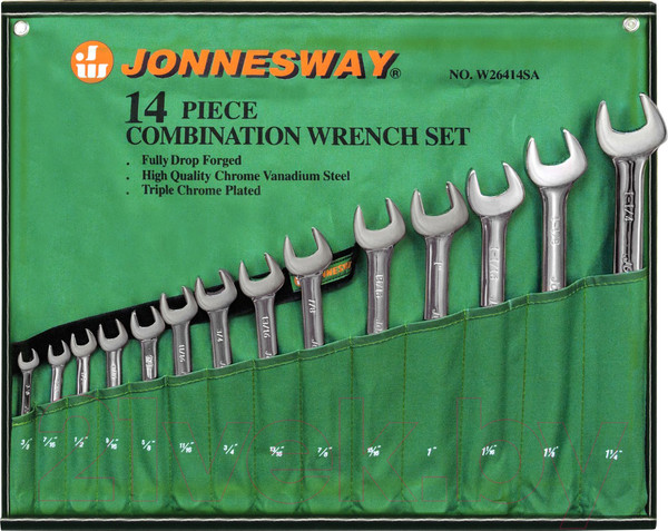 Изображение товара Набор ключей Jonnesway W26414S