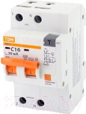 Изображение товара Дифференциальный автомат TDM АД12 2Р 20А 30мА / SQ0204-0108