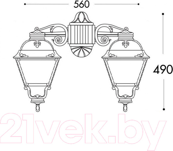 Изображение товара Бра уличное Fumagalli Cefa U23.141.000.BYF1RDN