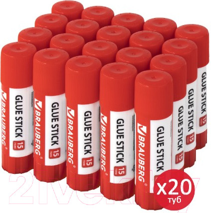 Изображение товара Клей-карандаш Brauberg 229469 (20шт)