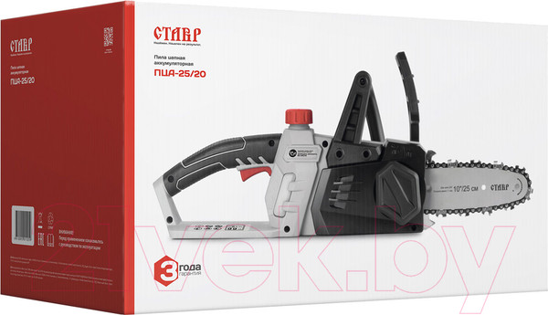 Изображение товара Пила цепная аккумуляторная Ставр ПЦА-25/20