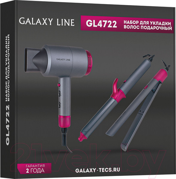 Изображение товара Фен+стайлер Galaxy GL 4722