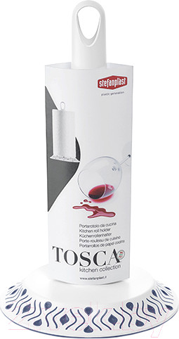 Изображение товара Держатель бумажных полотенец Stefanplast 17x30 / 55301 (синий)