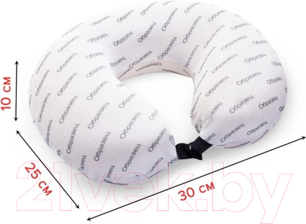 Изображение товара Подушка на шею Ambesonne Одинокая планета / trp-9048