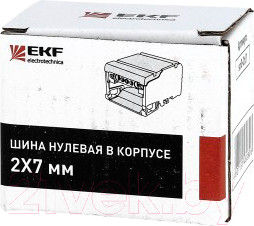 Изображение товара Шина нулевая в корпусе EKF PROxima sn0-2x7